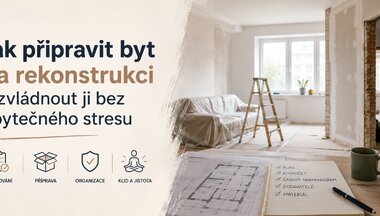 Jak připravit byt na rekonstrukci - STAV REKO Kabelka
