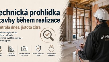 STAV REKO Kabelka - Technická prohlídka při realizaci