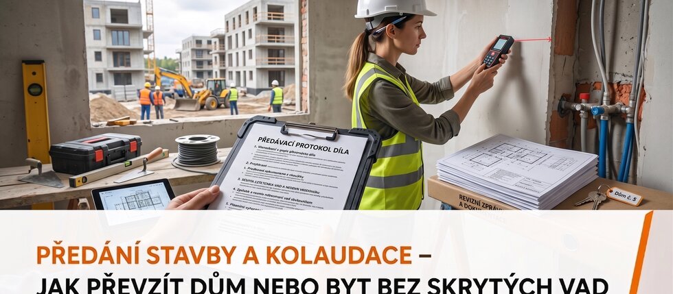 Předání stavby a kolaudace - STAVREKO Kabelka