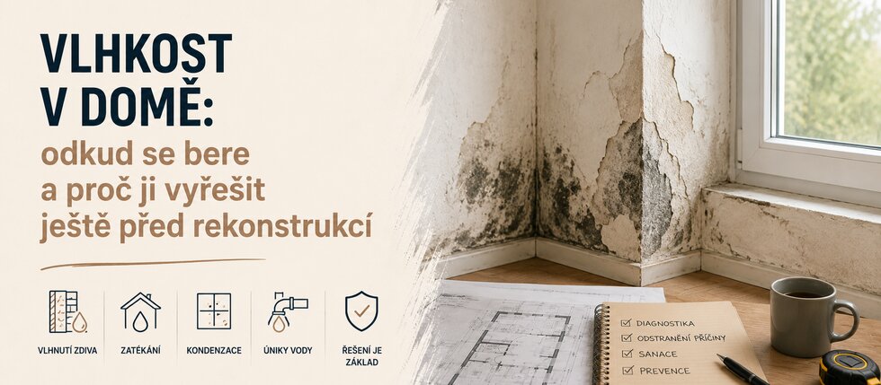 STAV REKO Kabelka - Jak vyřešit vlhkost v domě? STAV REKO Kabelka - Jak vyřešit vlhkost v domě?